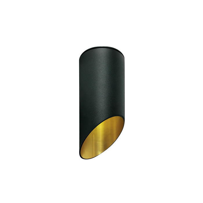 12105E1/B/GL SCHWARZ CYLINDER GU10 10W 150mm DARK LIGHT