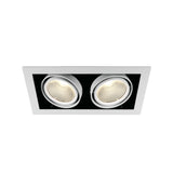 51230/W/W WEISS COB 2x30W WW 38° 230V