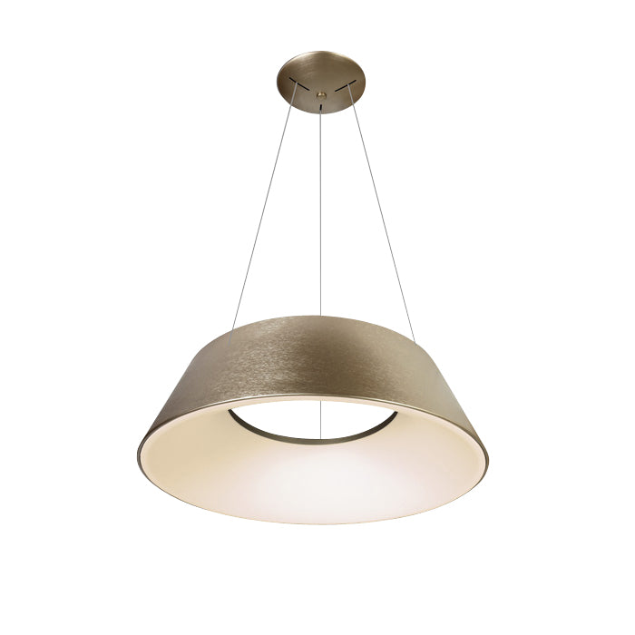 63058/BGL/W GEBÜRSTET GOLD PENDANT 60W WW IP20 230V