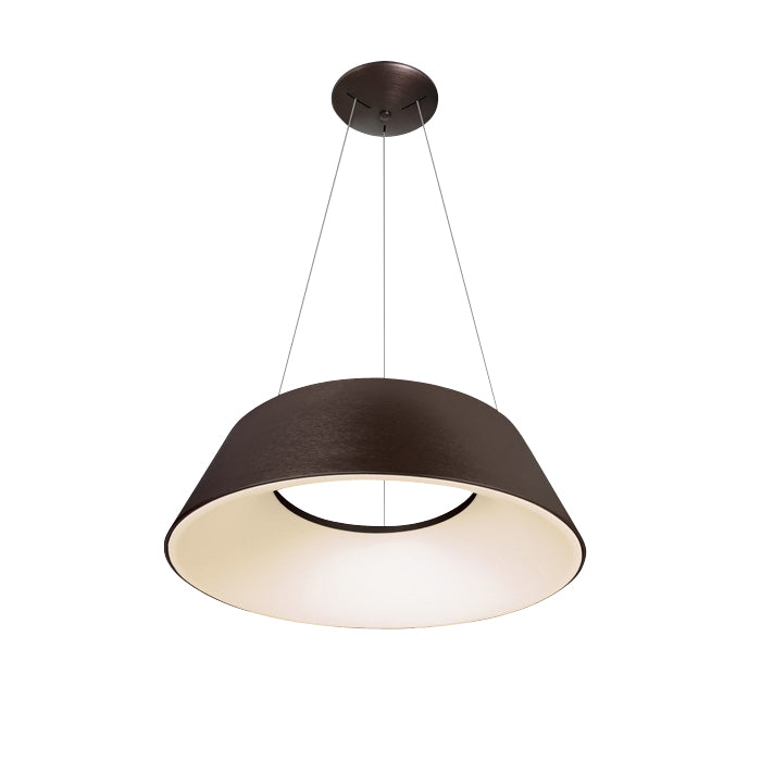 63058/BBR/W GEBÜRSTET BROWN PENDANT 60W WW IP20 230V