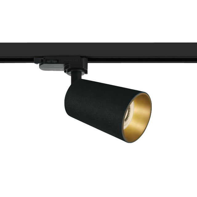 65105CT/B SCHWARZ 10W GU10 TRACK SPOT 100-240V DARK LIGHT