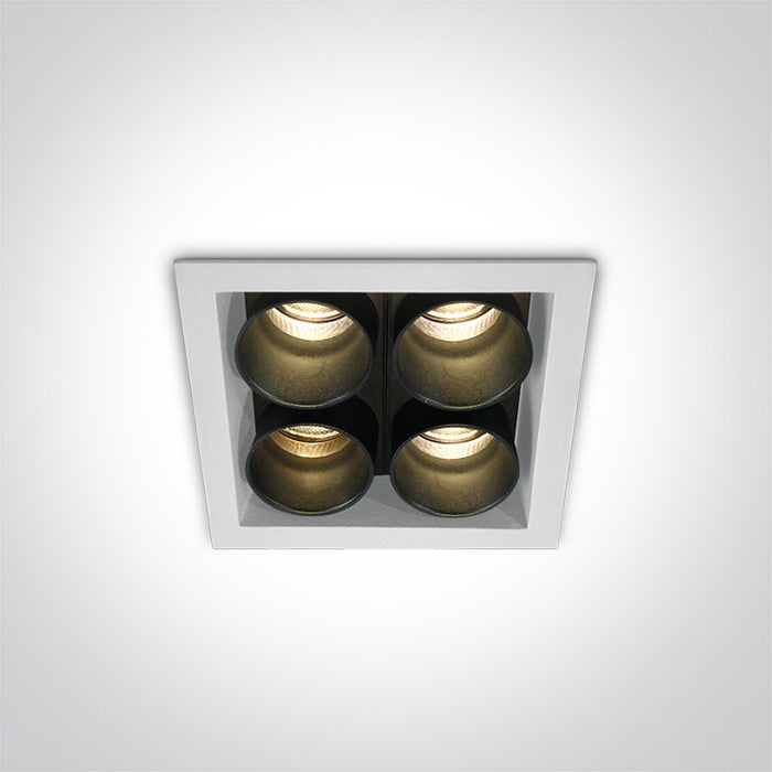 50406C/W/W WEISS 10W WW IP20 230V DARK LIGHT