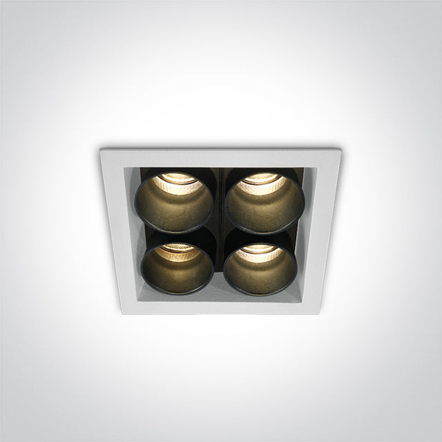 50406C/W/W WEISS 10W WW IP20 230V DARK LIGHT