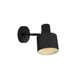 60118/B SCHWARZ WALL LIGHT 10W E27 100-240v