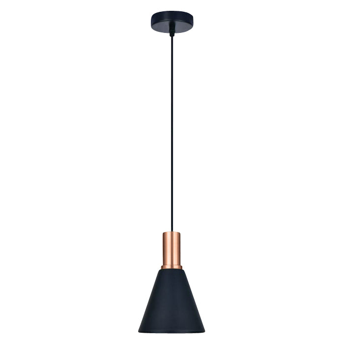 63122/CU KUPFER SCHWARZ SHADE 10W E27