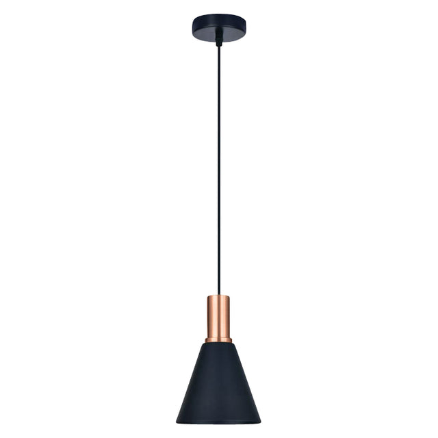 63122/CU KUPFER SCHWARZ SHADE 10W E27