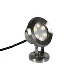 69064B/C 6X1W CW SS316 IP68  ADJUSTABLE UNDERWATER LED 24V