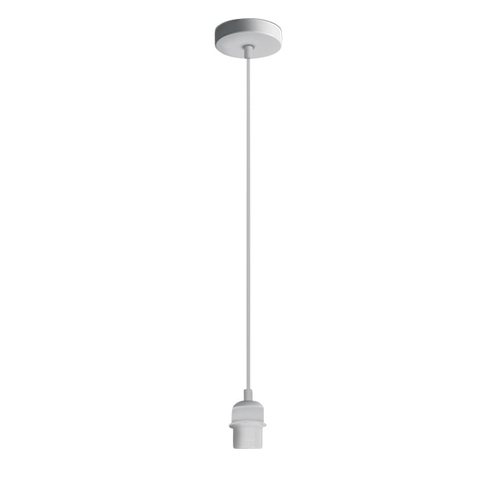 63126/W WEISS PENDANT 20W E27