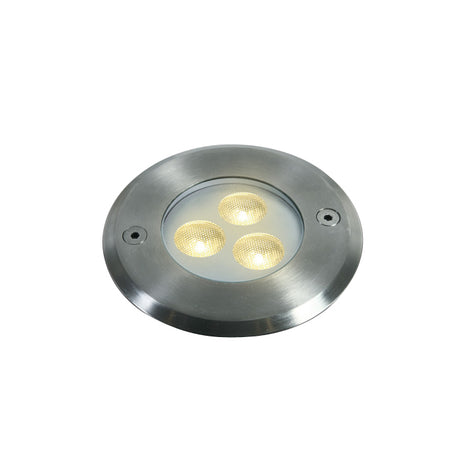 69066A/W 3x1W LED WW SS316 IP68 EINBAU UNDERWATER 24V
