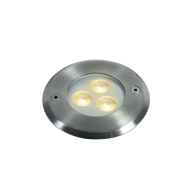 69066A/W 3x1W LED WW SS316 IP68 EINBAU UNDERWATER 24V