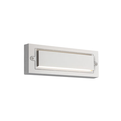 67502B/W/W WEISS WALL LIGHT 6W WW DARK LIGHT IP65 230V