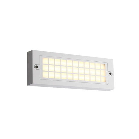 67502C/W/W WEISS LED WALL LIGHT 6W WW IP65 230V