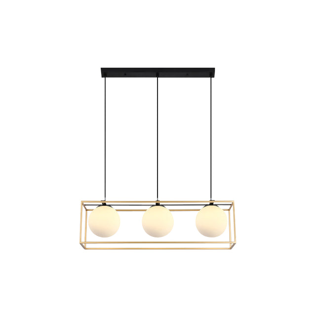 63174C/BS MESSING CEILING LIGHT 3x8W E14 100-240V