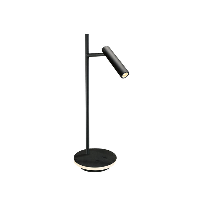 61132A/B/W SCHWARZ SPOT 3W + 6W WW TISCHLAMPE IP20 230V