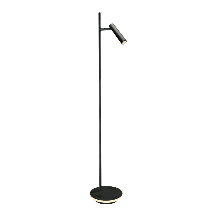 61132B/B/W SCHWARZ SPOT 3W + 8W WW FLOOR LAMP IP20 230v