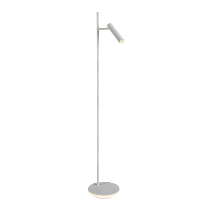 61132B/W/W WEISS SPOT 3W + 8W WW FLOOR LAMP IP20 230v