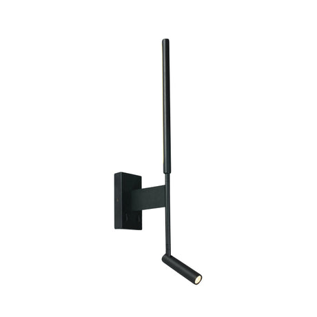 65144/B/W SCHWARZ SPOT 3W + 6W WW WALL LAMP IP20 230v