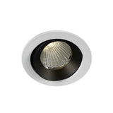 11112P/W/W WEISS COB LED 12W WW 40° 700mA IP65 DARK LIGHT