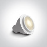 7306CHG/W SCHWARZ COB 6W WW GU10 HONEYCOMB 60° 230V