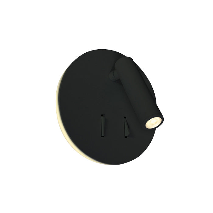 65746B/B/W SCHWARZ SPOT 3W + 6W WW IP20 230V