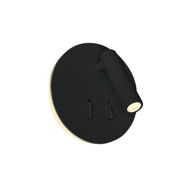 65746B/B/W SCHWARZ SPOT 3W + 6W WW IP20 230V