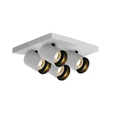 65405N/W WEISS GU10 4x10W DARK LIGHT