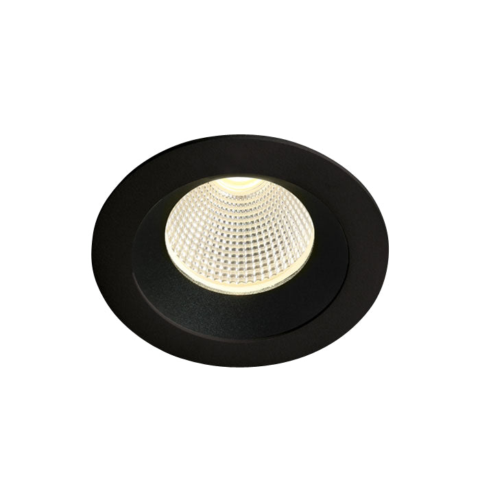 10103E/B/B/W SCHWARZ/SCHWARZ LED 3W WW 350mA  DARK LIGHT