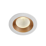 10103E/W/BS/W WEISS/MESSING LED 3W WW 350mA DARK LIGHT