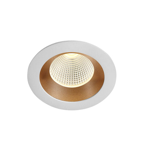 10103E/W/BS/W WEISS/MESSING LED 3W WW 350mA DARK LIGHT
