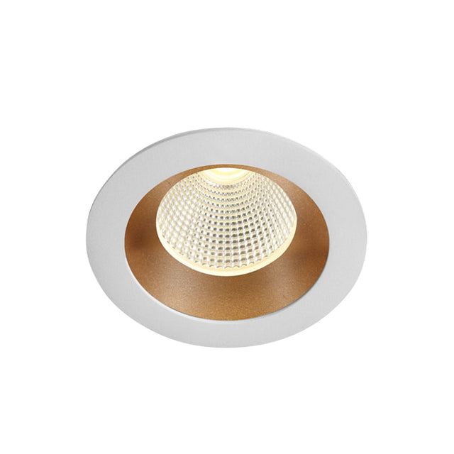 10103E/W/BS/W WEISS/MESSING LED 3W WW 350mA DARK LIGHT