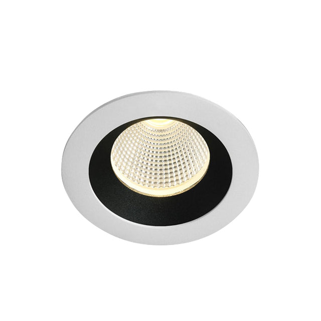 10103E/W/B/W WEISS/SCHWARZ LED 3W WW 350mA DARK LIGHT