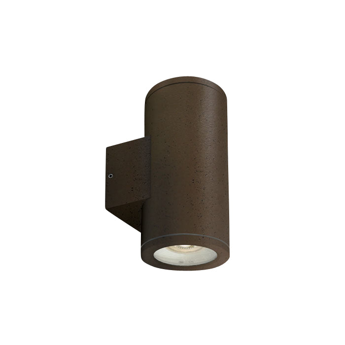 67400B/BR RUST BROWN WALL GU10 2x10W IP54