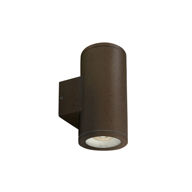 67400B/BR RUST BROWN WALL GU10 2x10W IP54