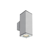 67426C/W WEISS WALL 2xGU10 10W IP54 100-240V