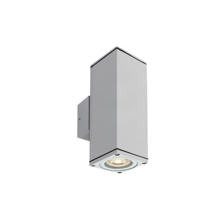 67426C/W WEISS WALL 2xGU10 10W IP54 100-240V