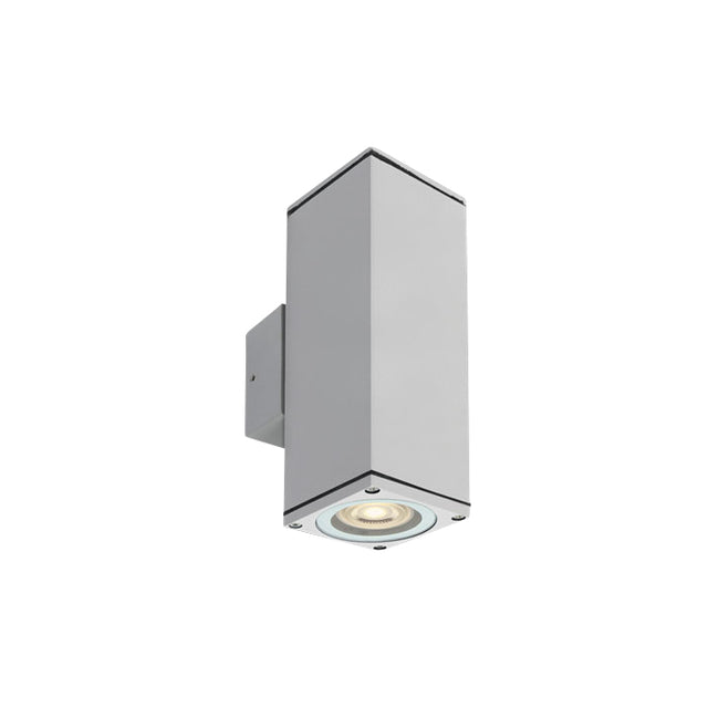 67426C/W WEISS WALL 2xGU10 10W IP54 100-240V