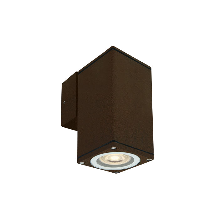 67426B/BR RUST BROWN WALL GU10 10W IP54 100-240V