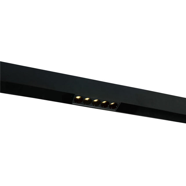 42104B/B/W SCHWARZ 12W WW 48V IP20 DARK LIGHT MAXI