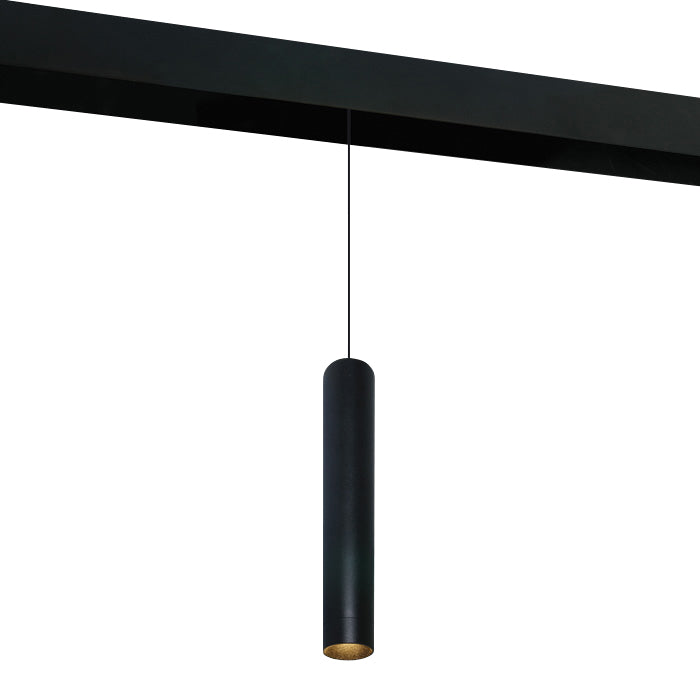 42130B/B/W SCHWARZ 9W PENDANT WW 48V IP20 DARK LIGHT