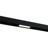 42120B/B/W SCHWARZ 12W WW 48V IP20 ASYMMETRIC MAXI
