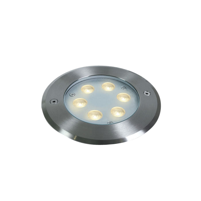 69066B/W 6X1W LED WW SS316 IP68 EINBAU UNDERWATER 24V