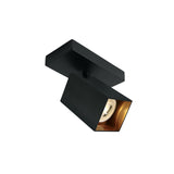 65105NB/B SCHWARZ GU10 10W DARK LIGHT ADJUSTABLE