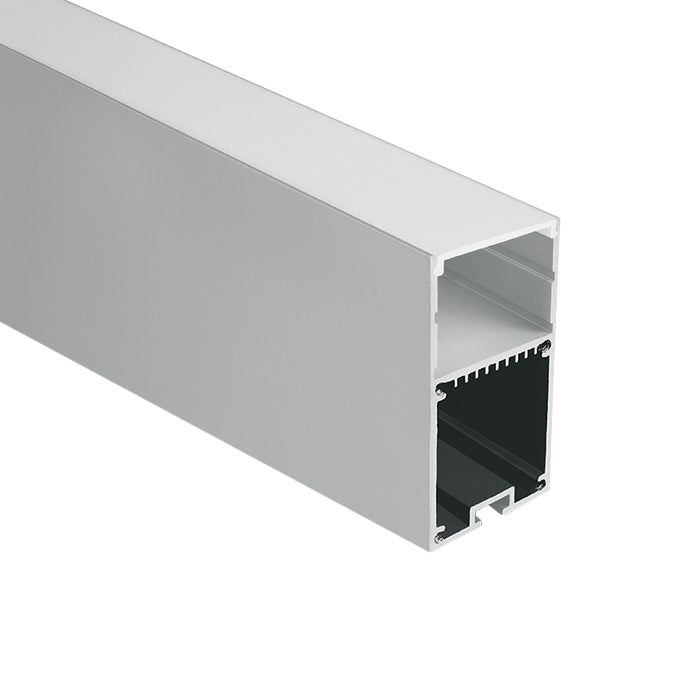 7910/W WEISS PROFIL 2m + PC OPAL Abdeckung