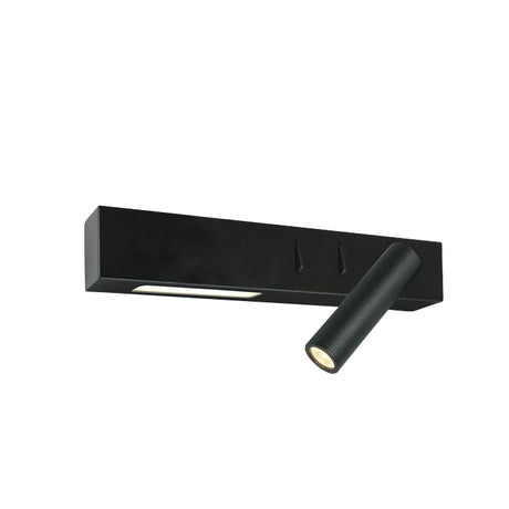 65146A/B/W SCHWARZ 3W SPOT + 6W WW WALL LAMP IP20 230V