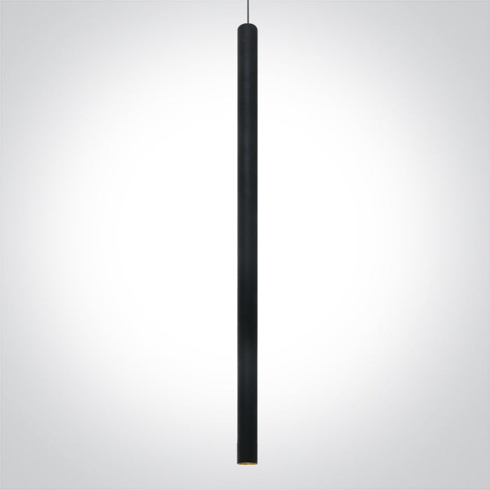 63108B/B/W SCHWARZ PENDANT  6W WW IP20 230V