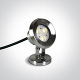 69064A/W 3X1W LED WW SS316 IP68 ADJUSTABLE UNDERWATER 24V