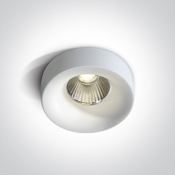 10112R/W/W WEISS COB 12W WW 700mA DARK LIGHT IP65