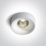10112R/W/W WEISS COB 12W WW 700mA DARK LIGHT IP65