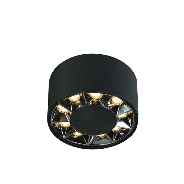 12112X/B/W SCHWARZ LED 12W WW IP20 38° 230V DARK LIGHT