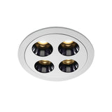 10110H/W/W WEISS EINBAU LED 10W WW IP20 38° 230V DARK LIGHT